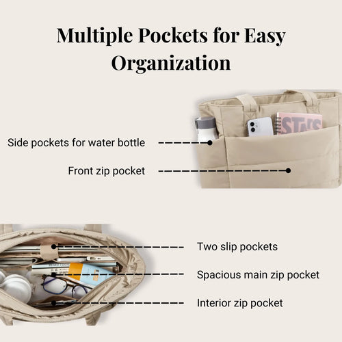 Puffy Bubble Tote Bag